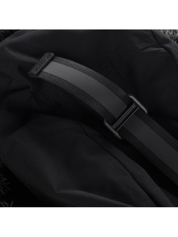 ALPINE PRO Pánský zimní kabát s membránou ptx ALPINE PRO WUSS black