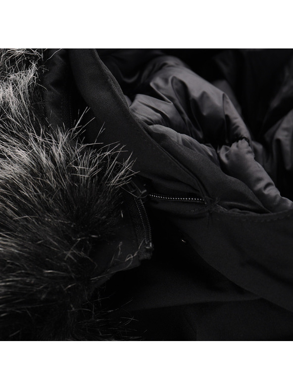 ALPINE PRO Pánský zimní kabát s membránou ptx ALPINE PRO WUSS black