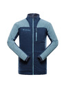ALPINE PRO Pánská rychleschnoucí mikina ALPINE PRO ONNEC 3 milky blue