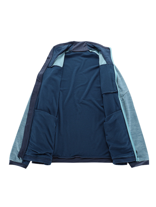 ALPINE PRO Pánská rychleschnoucí mikina ALPINE PRO ONNEC 3 milky blue