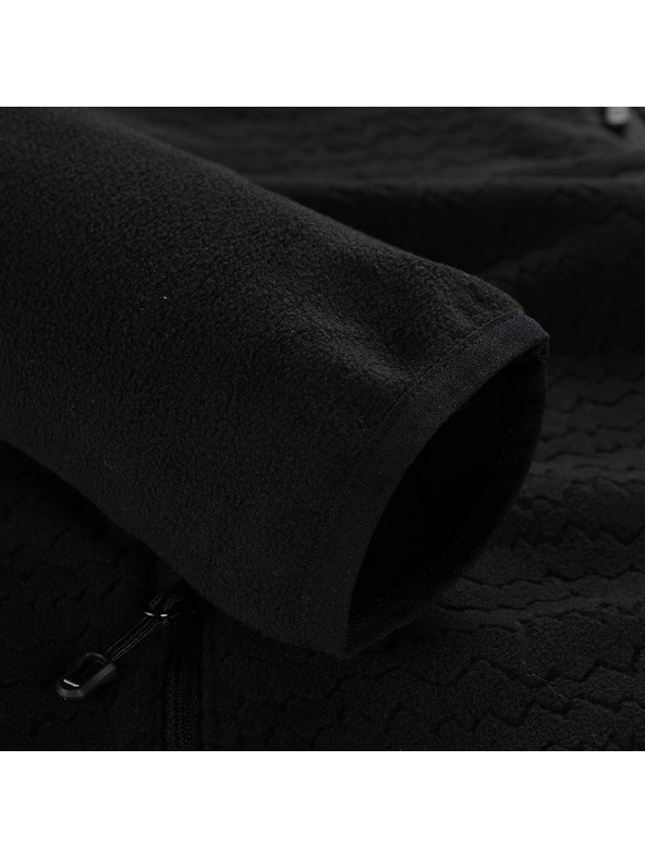 ALPINE PRO Pánská fleecová mikina ALPINE PRO SIUS 3 black