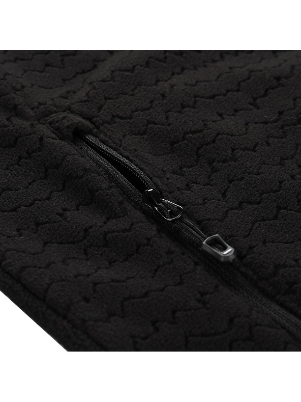 ALPINE PRO Pánská fleecová mikina ALPINE PRO SIUS 3 black