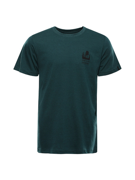 ALPINE PRO Pánské triko z nemačkavého materiálu ALPINE PRO NOGER jasper varianta pb