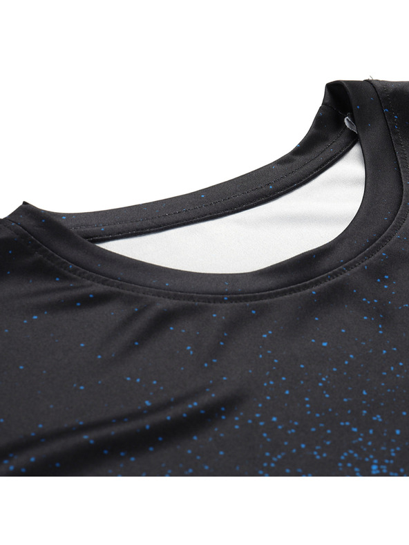 ALPINE PRO Pánské funkční triko s cool dry ALPINE PRO QUATR electric blue lemonade varianta pd