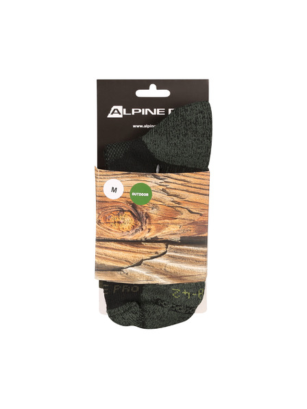 ALPINE PRO Antibakteriální ponožky ALPINE PRO KEROWE black