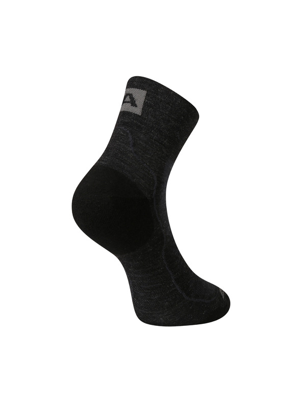 ALPINE PRO Antibakteriální ponožky z merino vlny ALPINE PRO DERERE black