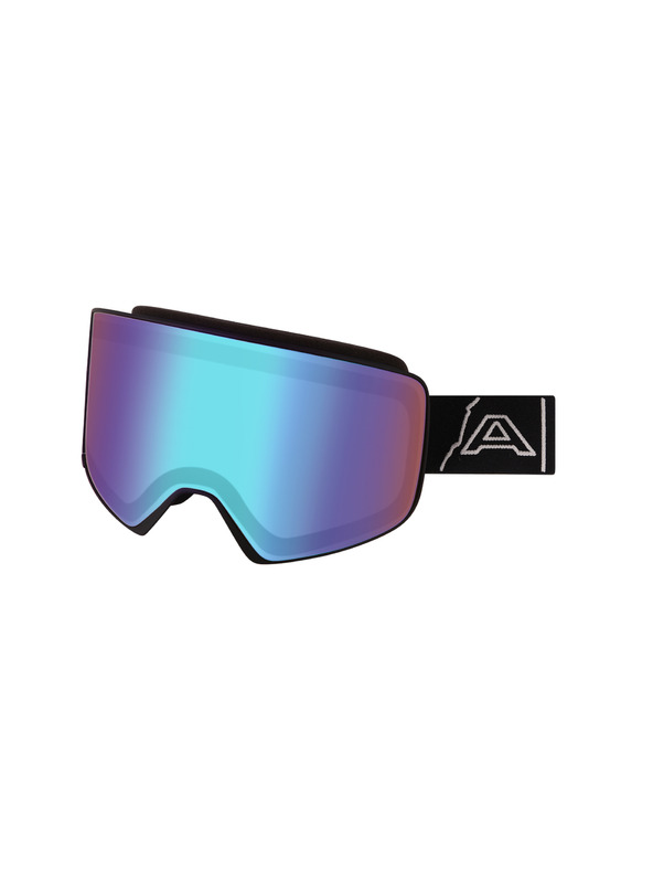 ALPINE PRO Lyžařské brýle ALPINE PRO NERDE B simply green