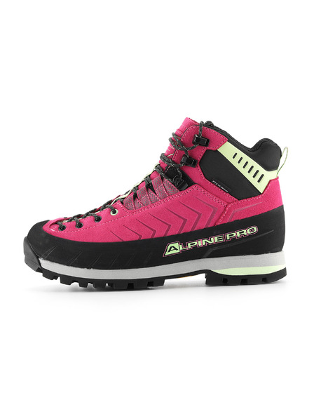 ALPINE PRO Outdoorová obuv s ptx membránou ALPINE PRO NONE fuchsia fedora