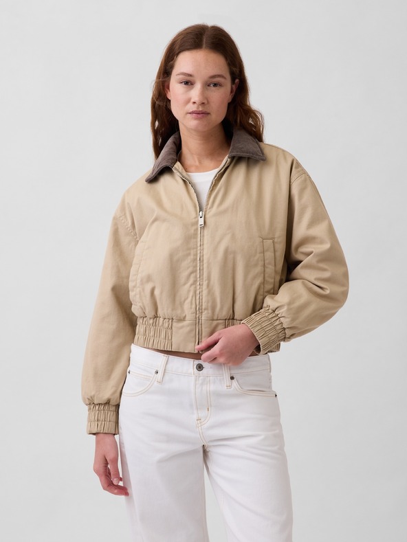 GAP Oversize bavlněný bomber GAP