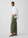 GAP Kalhoty High Rise Easy Barrel Khakis GAP