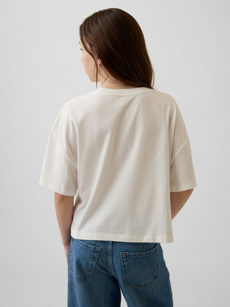 GAP Dětské oversize tričko s logem GAP
