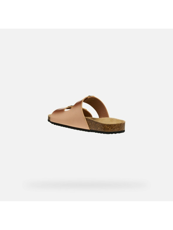 Geox Světle hnědé dámské sandály Geox Brionia