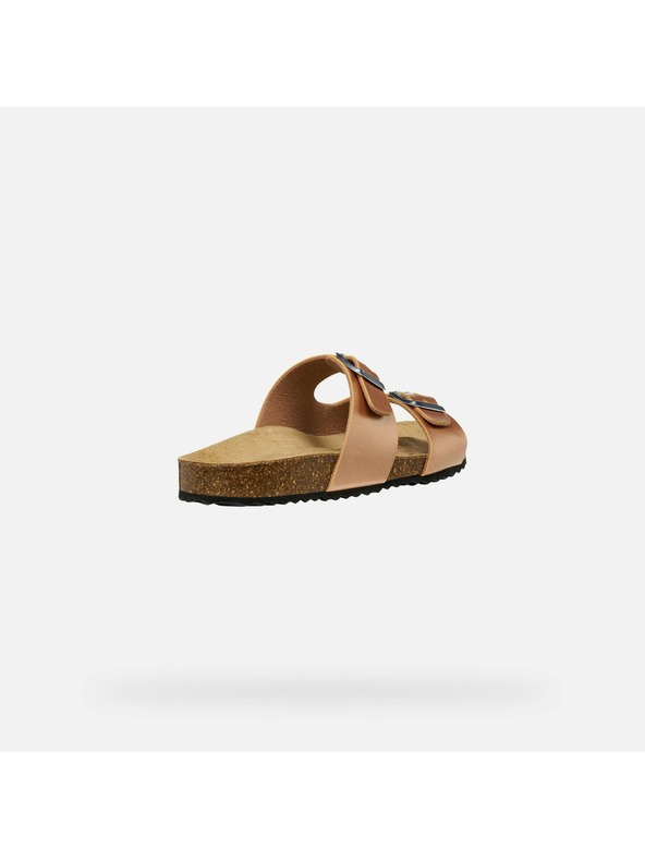 Geox Světle hnědé dámské sandály Geox Brionia