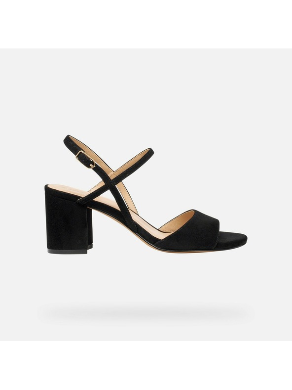 Geox Černé dámské sandály Geox Virnilisa 65 S