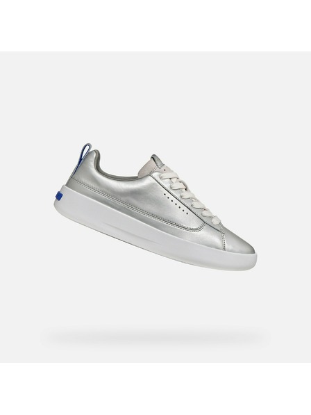 Geox Stříbrné dámské tenisky Geox Gxcp-01