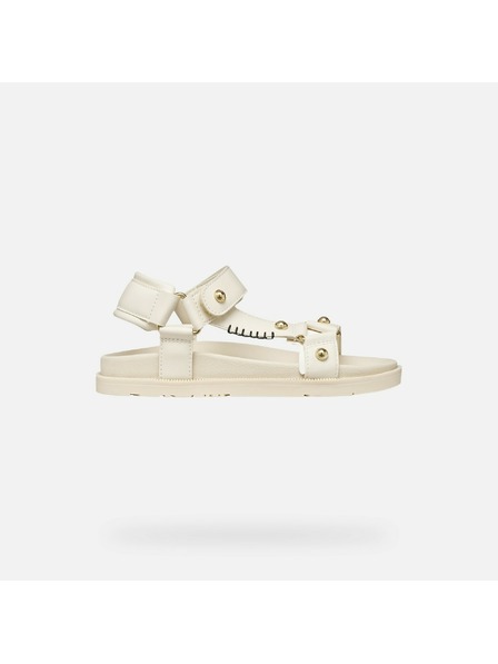 Geox Krémové dívčí sandály Geox Sandal Foammentera
