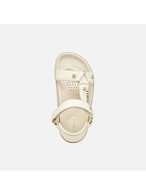 Geox Krémové dívčí sandály Geox Sandal Foammentera
