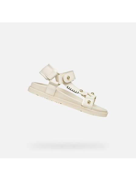Geox Krémové dívčí sandály Geox Sandal Foammentera