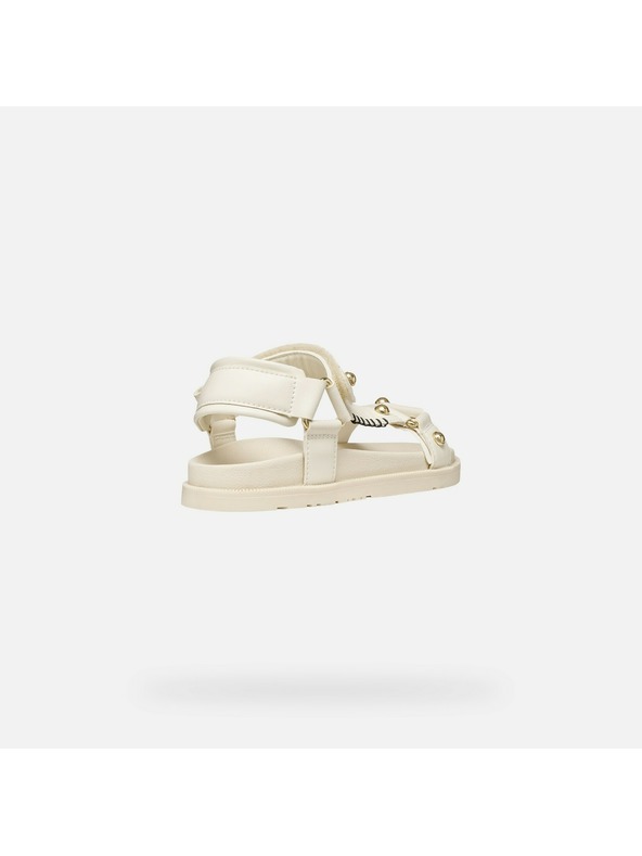 Geox Krémové dívčí sandály Geox Sandal Foammentera