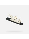 Geox Smetanové dívčí sandály Geox Sandal Foammentera