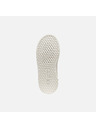 Geox Bílé dívčí tenisky Geox Eclyper
