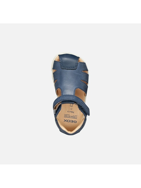 Geox Tmavě modré chlapecké barefoot sandály Geox Sandal Steppieup B