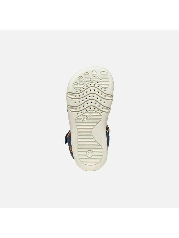 Geox Tmavě modré chlapecké barefoot sandály Geox Sandal Steppieup B