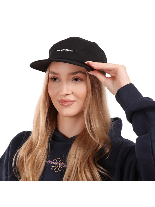 Horsefeathers Kšiltovka Vent - black