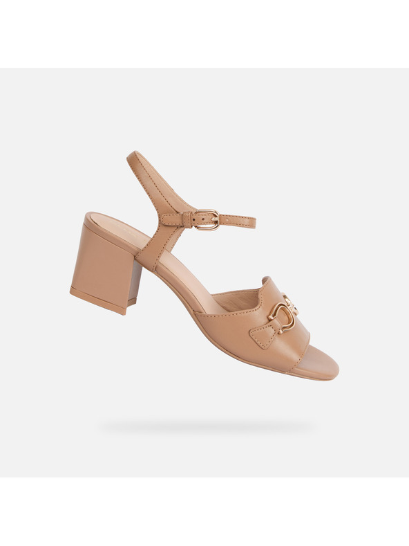 Geox Béžové dámské sandály Geox New Eraklia 50