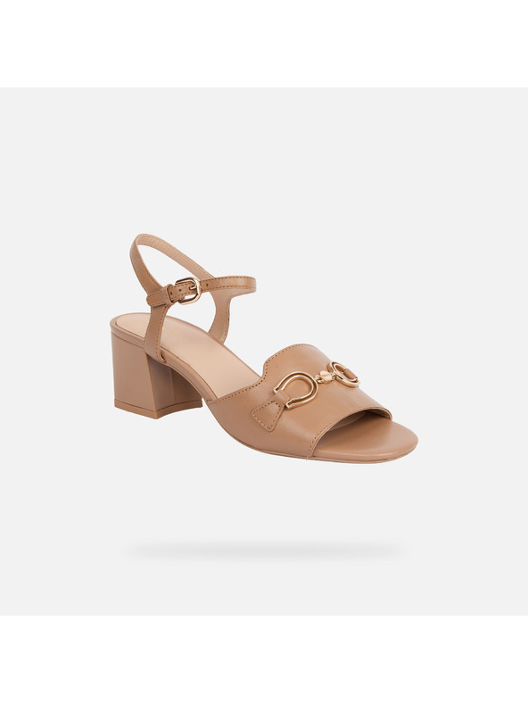 Geox Béžové dámské sandály Geox New Eraklia 50