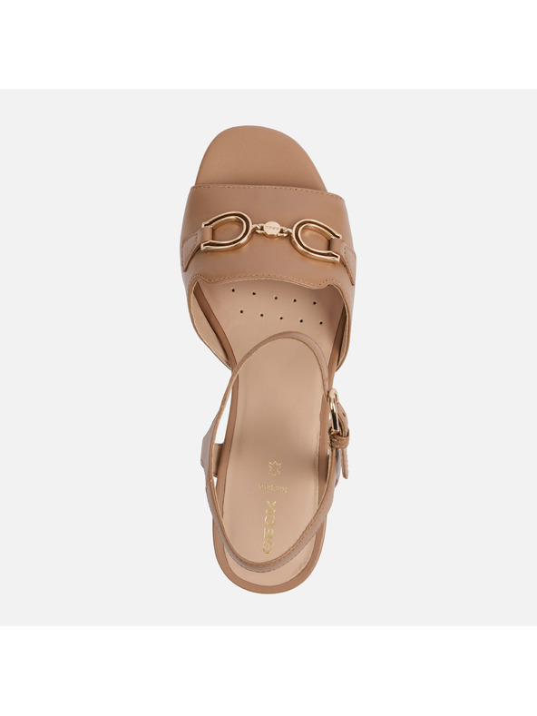 Geox Béžové dámské sandály Geox New Eraklia 50