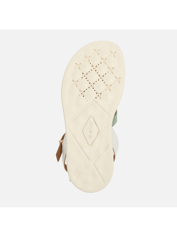 Geox Krémové dámské sandály Geox Xand 2S