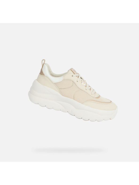 Geox Krémové dámské tenisky Geox Xtros