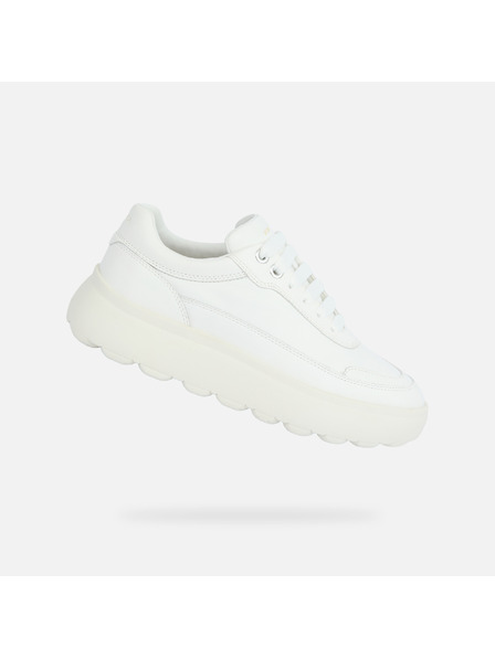 Geox Bílé dámské tenisky Geox Spherica EC4.1