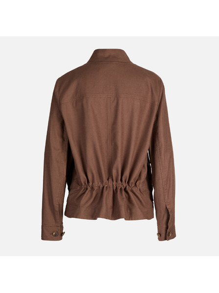 Geox Hnědá dámská bunda Geox Maddalusia