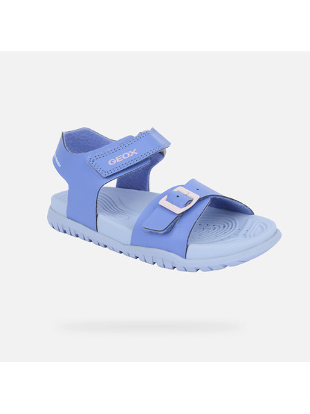 Geox Fialové dívčí sandály Geox Fusbetto
