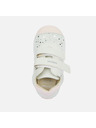 Geox Bílé dívčí tenisky Geox Tutim