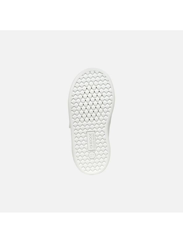 Geox Bílé dívčí tenisky Geox Eclyper