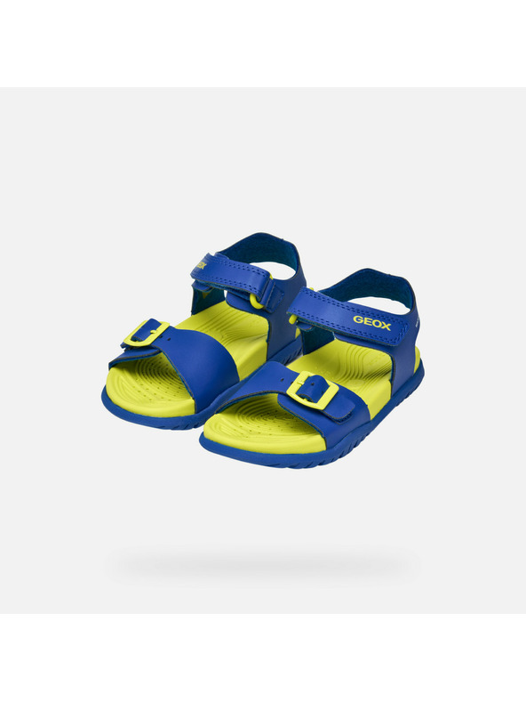 Geox Modré chlapecké sandály Geox Ghita
