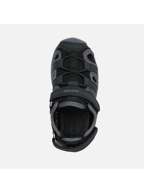 Geox Černé chlapecké sandály Geox Multy