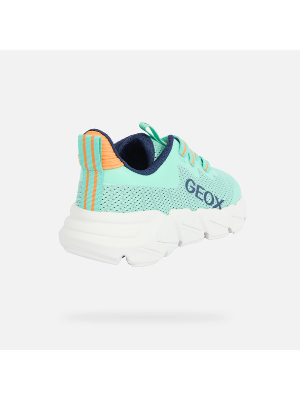 Geox Tyrkysové chlapecké tenisky Geox Flexyper Fast