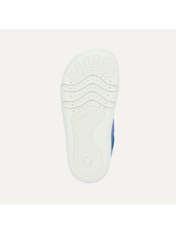 Geox Modré chlapecké barefoot tenisky pro první kroky Geox Steppieup