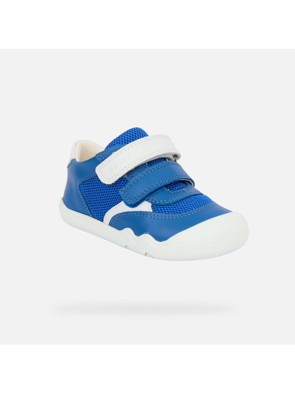 Geox Modré chlapecké barefoot tenisky pro první kroky Geox Steppieup