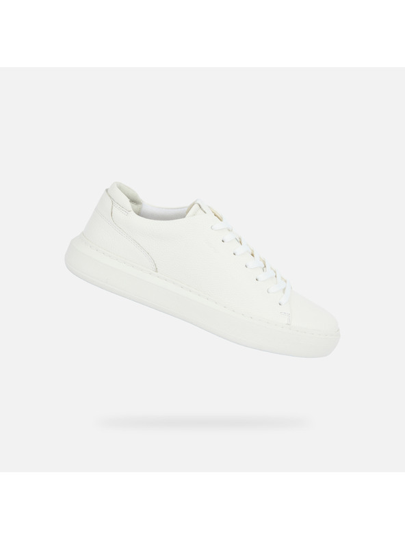 Geox Bílé pánské tenisky Geox Deiven