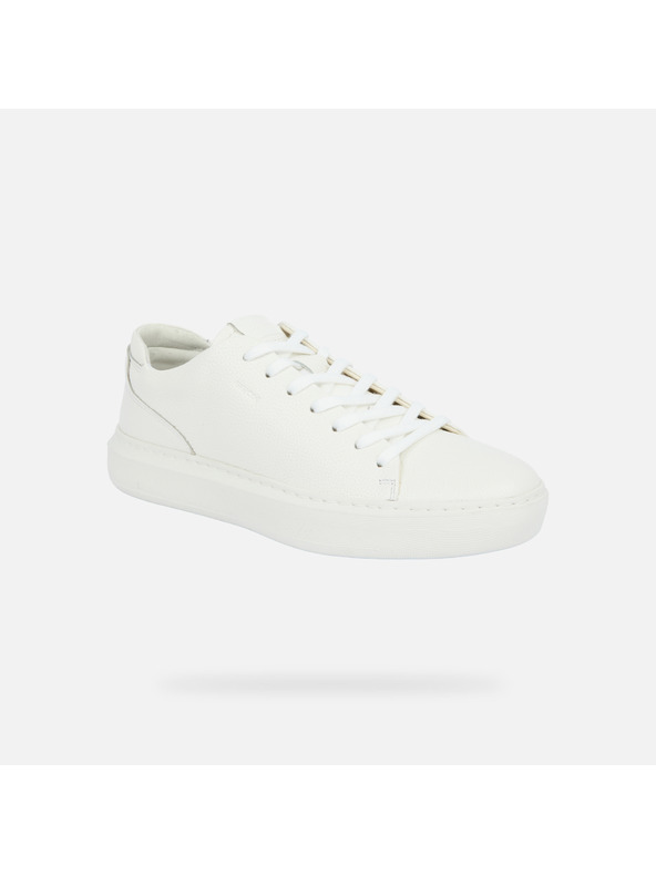 Geox Bílé pánské tenisky Geox Deiven