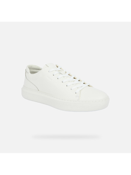 Geox Bílé pánské tenisky Geox Deiven