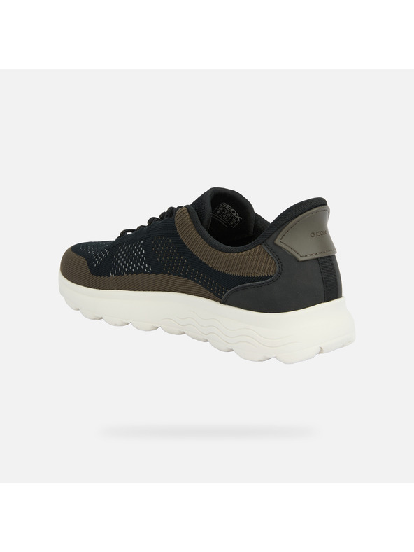 Geox Černé pánské tenisky Geox Spherica Plus Fast in