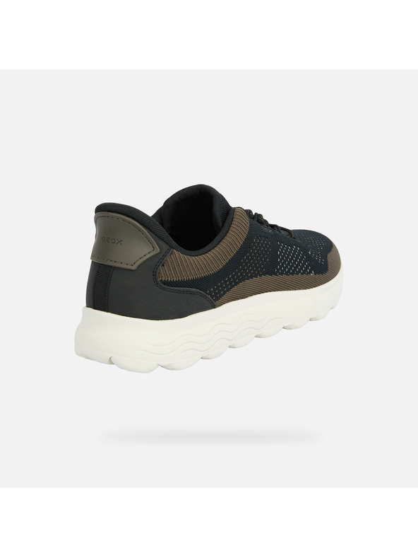 Geox Černé pánské tenisky Geox Spherica Plus Fast in