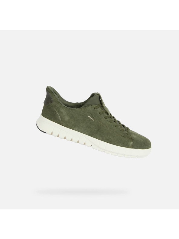 Geox Khaki pánské tenisky Geox Flextride Plus Fast in