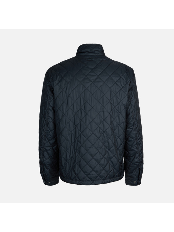 Geox Tmavě modrá pánská bunda Geox Barberigo